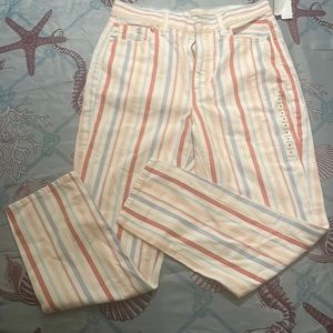 American Eagle Stripped Jeans